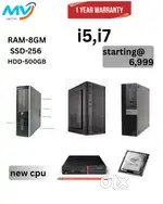 Monitor  Keyboard Mouse  Cash on home delivery  1- Year Warranty