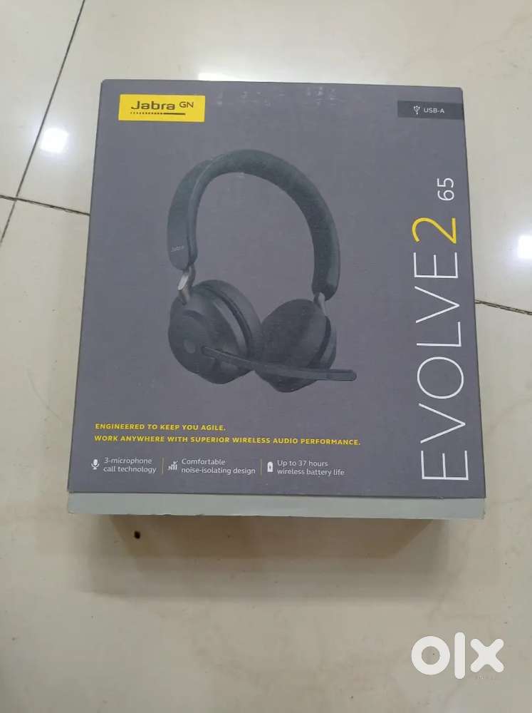 Branded headphones Jabra, Evolve  unused