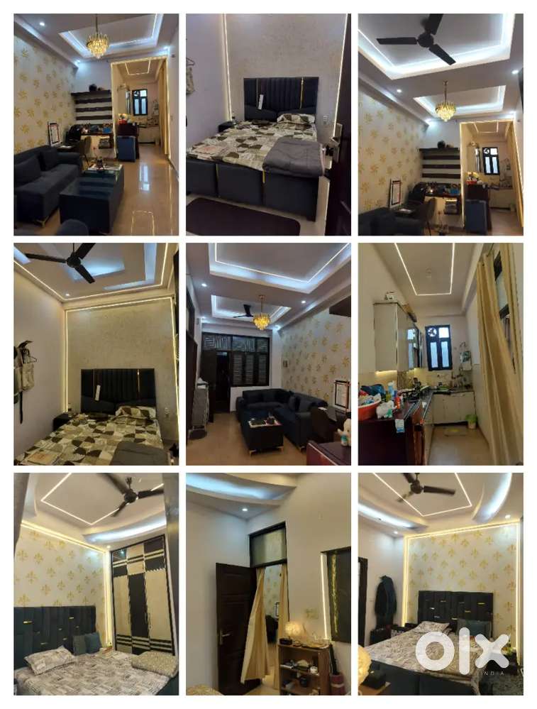 Without brokerage  2 bhk Furnished Flat indirapuram near Noida 62