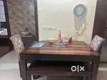 4 seater premium wood dining table