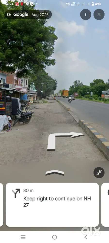 Commercial plot for sale on Lucknow kanpur highway