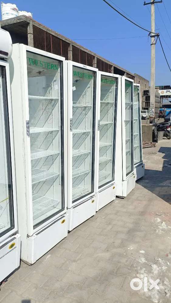 Single door 550 ltr visicolor