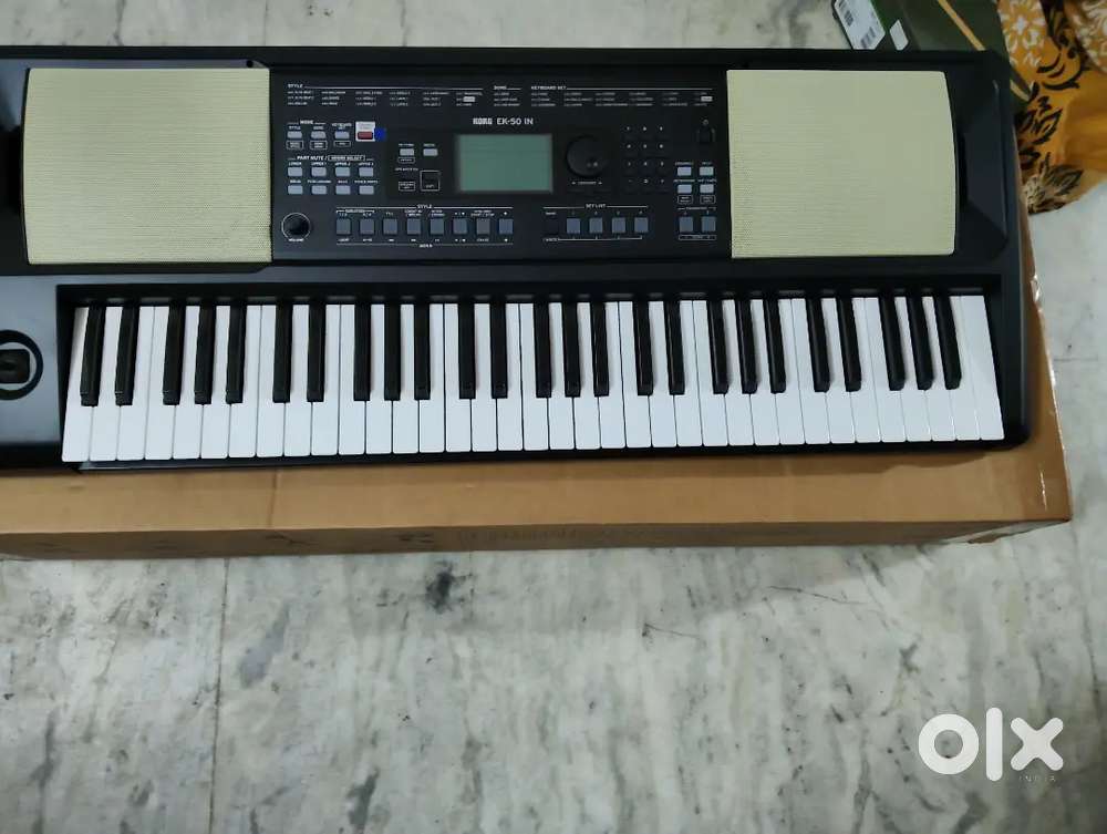 Absolutely New Korg 61 keys digital piano with Yamaha Foot Pedal