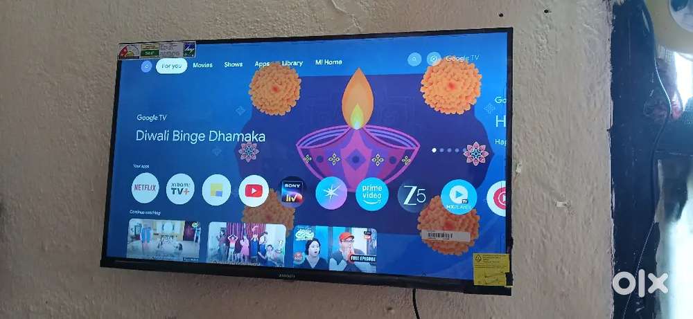 TV MI company 1 sal warranty