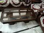 Sofa center table wooden  sofa also available