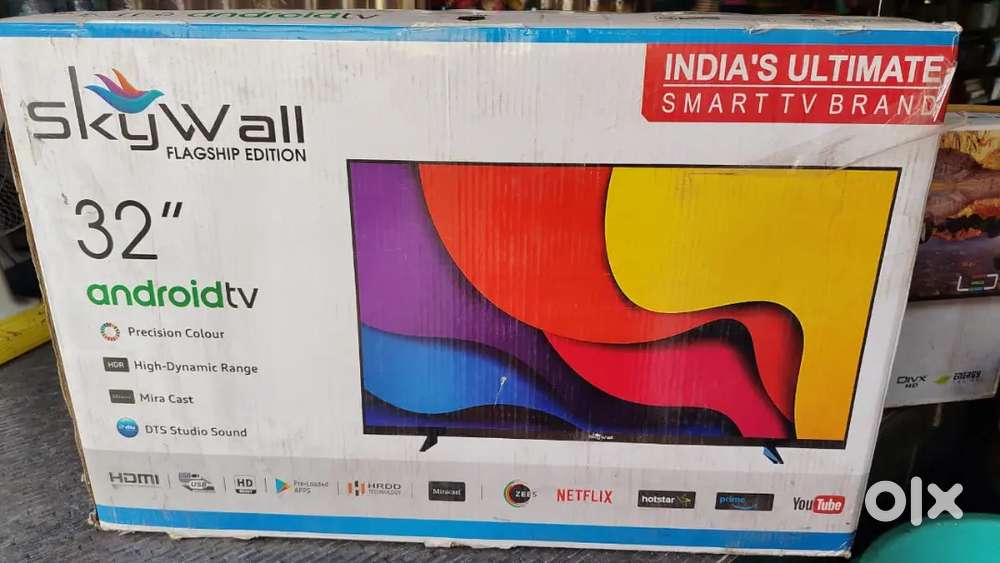 LED TV 24 inch, 32 inch, 43 inch.