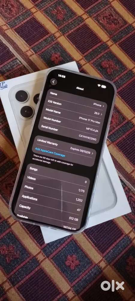 iPhone 17 Pro Max 3 Days activated