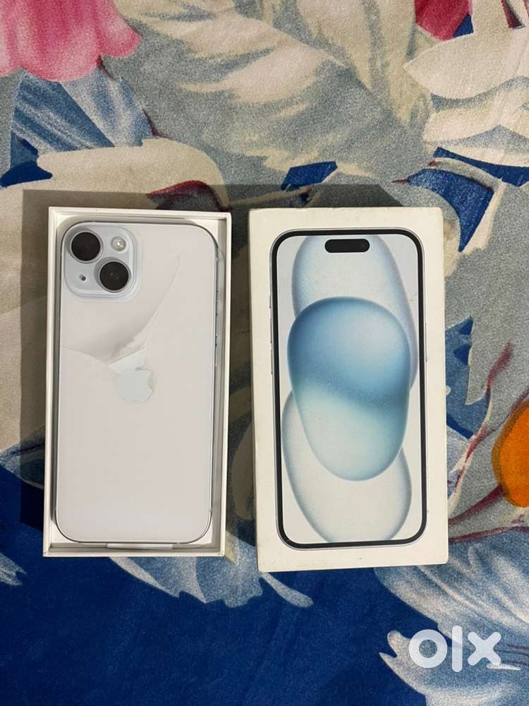 I phone 15 blue