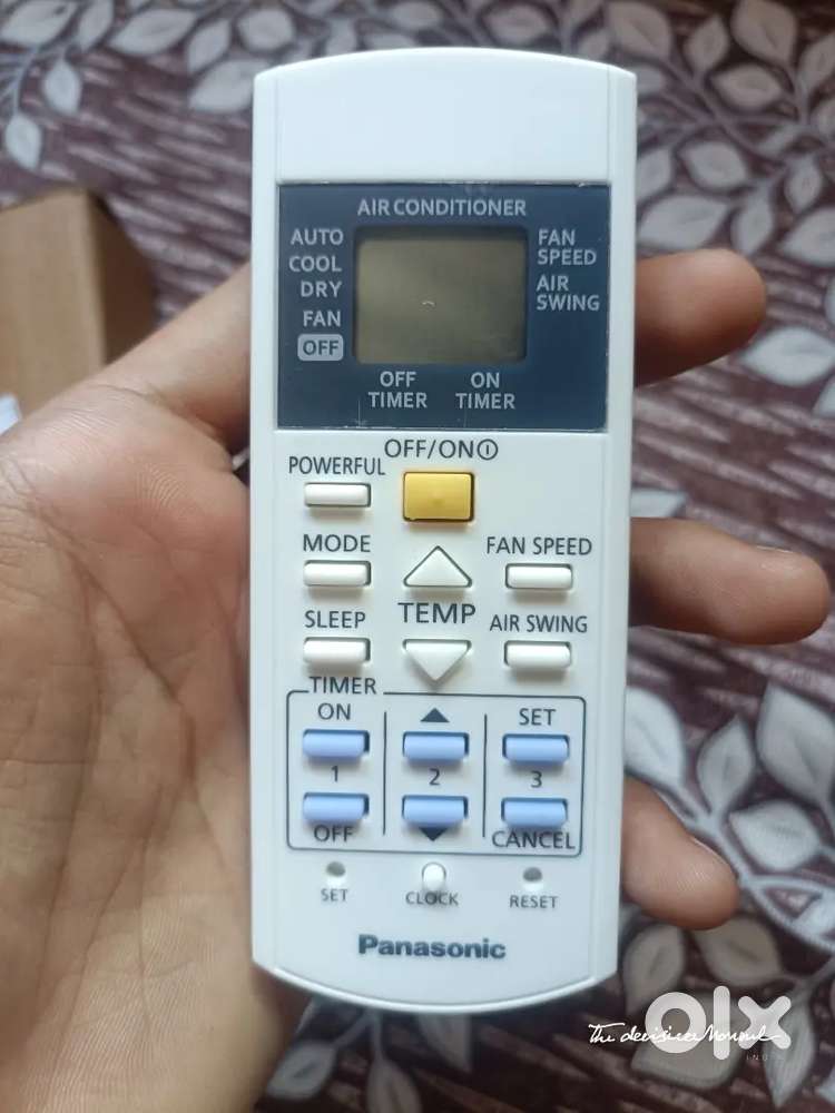 Remote of Panasonic ac