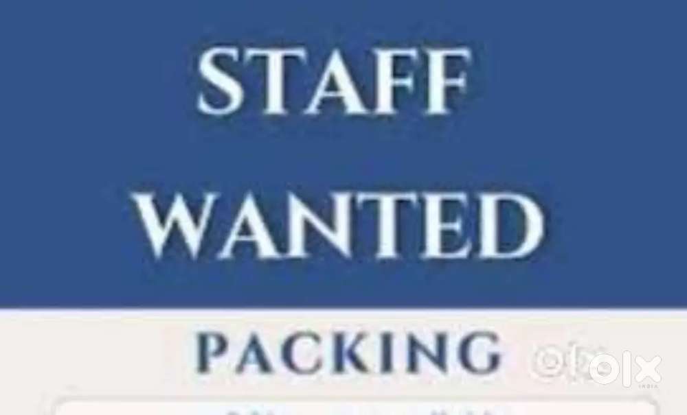 Wanted m/f packing staffs /counter staffs with food/ accomdation