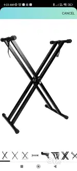 Professnal keyboard stand hevy duty matel