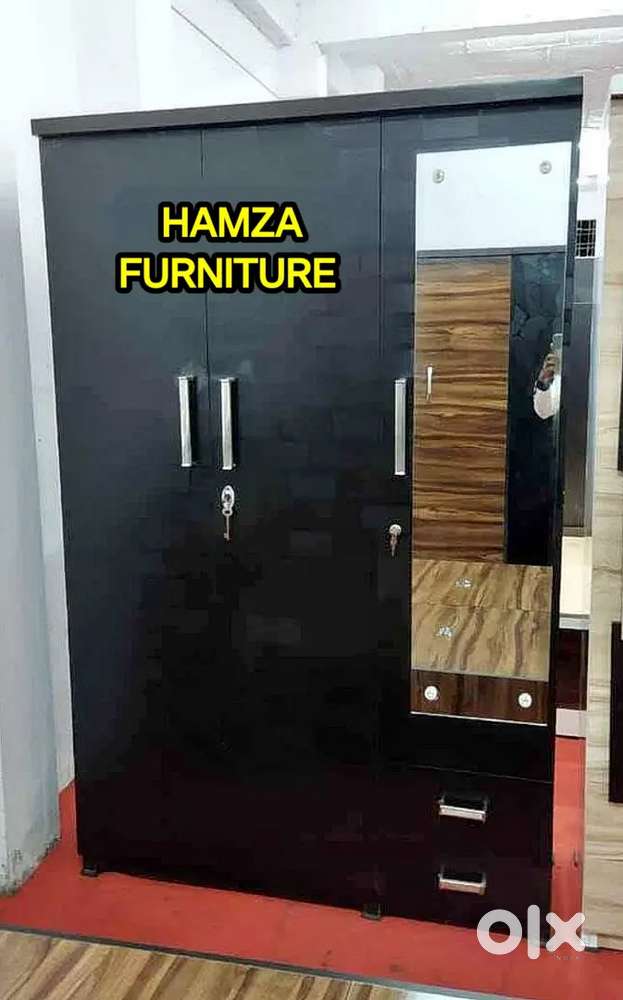 HAMZA FURNITURE NEW DESIGNER PARTICLE BOARD WOOD wardrobe