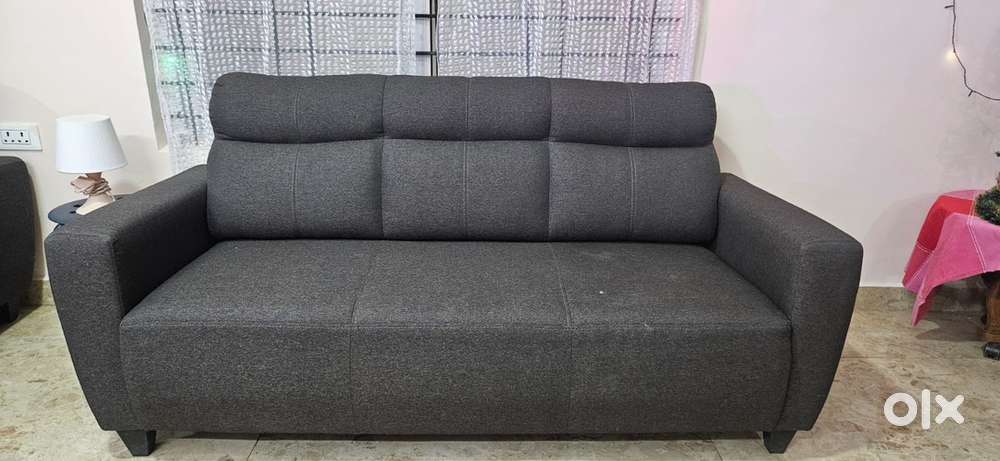 Grey color Home Centre Sofa set 3/2 seater