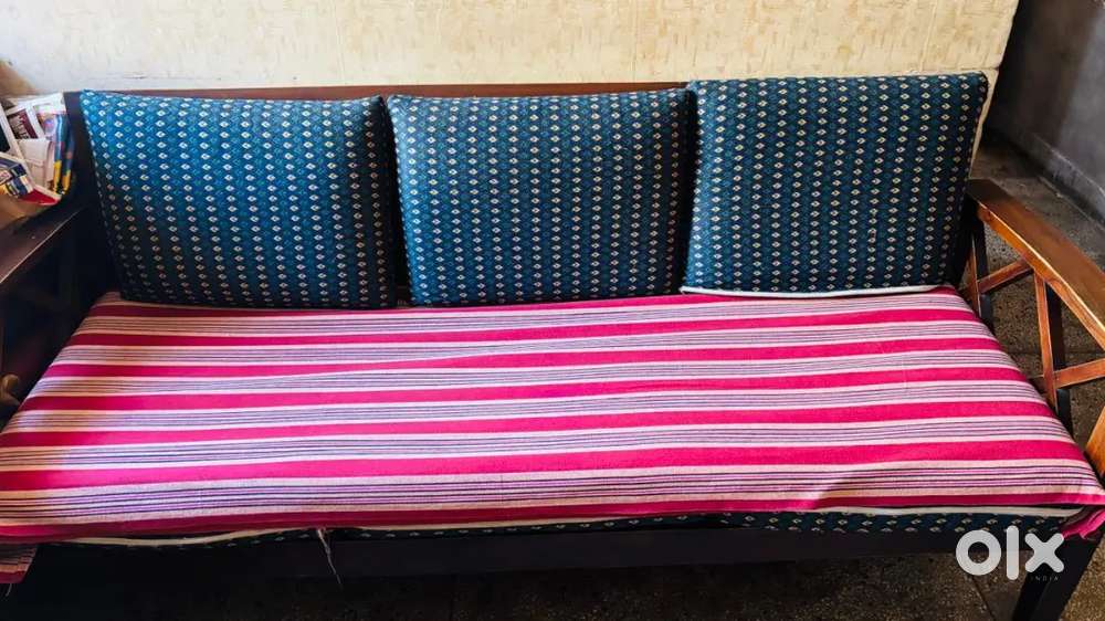 Sofa with cushions Living room