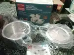 free! !!!gift+Prestige svachh pressure cooker 5 + 3 litre set