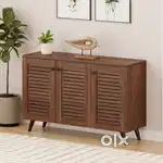 Carlem 3 Doors Shoe Rack & Cabinet (Up to 16 Pairs)