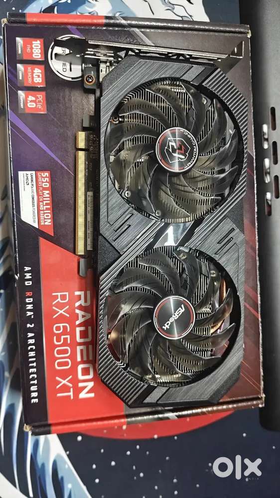 Asrock AMD RX 6500XT OC EDITION GRAPHIC CARD GPU (BETTER THAN GTX RTX)
