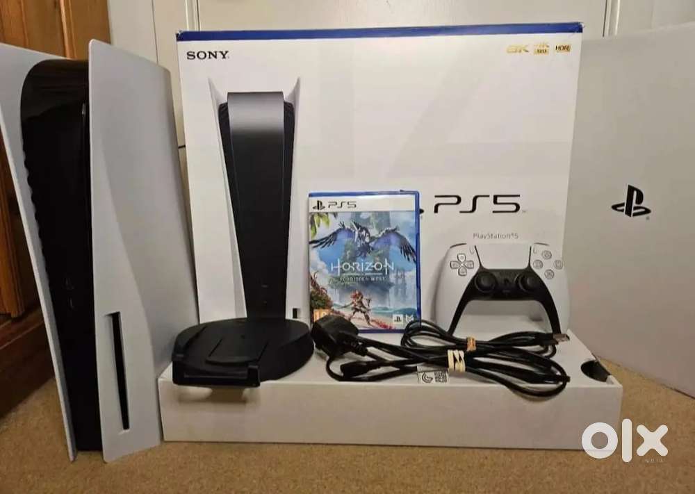 Sony PS5 Blu-Ray Edition Console (Boxed) + Horizon Forbidden West