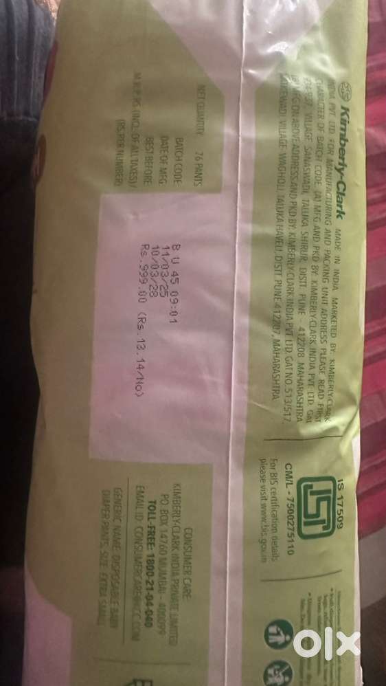 Huggies unopened diapers for just 600