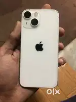 Iphone 13 minii wight colour mint condition all working