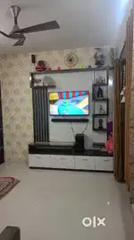 2BHK Semi-Furnished Flat for Rent in Salvia Building, Boradewadi,Moshi