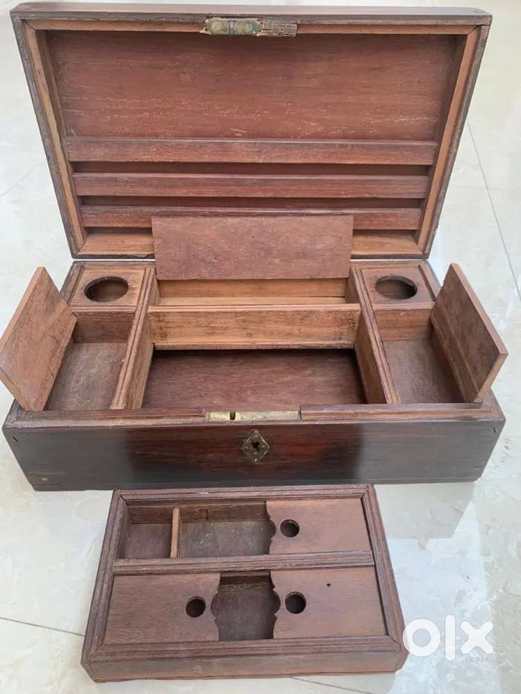 150 year old antique money box