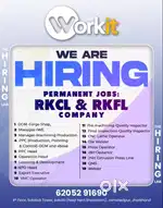Hiring candidates for Helper and Supervisor