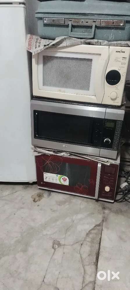 Microwave oven proper working condition with grill combi convection