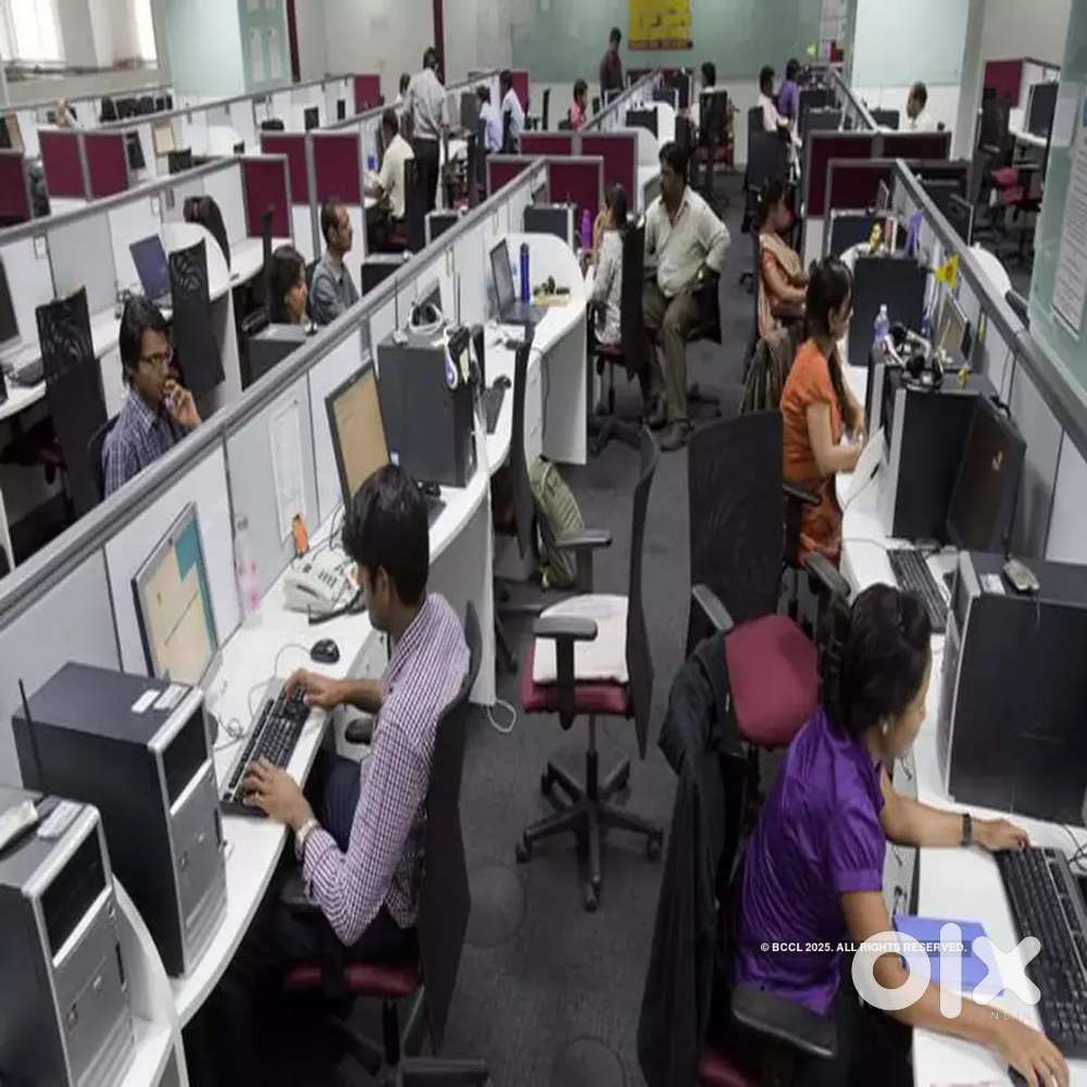 Job for data entry, computer operator, security, caller, back office