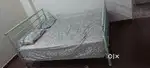 Imported steel cot with bed for sale
