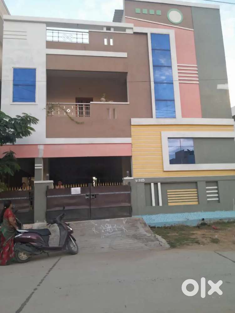 North facing 2 BHK newly built flat for rent