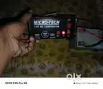 Mini inverter and 12v battery