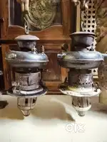100 years old German petromax light antique vintage
