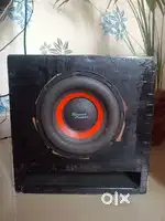 8 inch subwoofer with enclosure (wooden box)