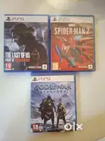 Ps5,God of war ragnorok,last of us 2 remastered,marvel spiderman 2