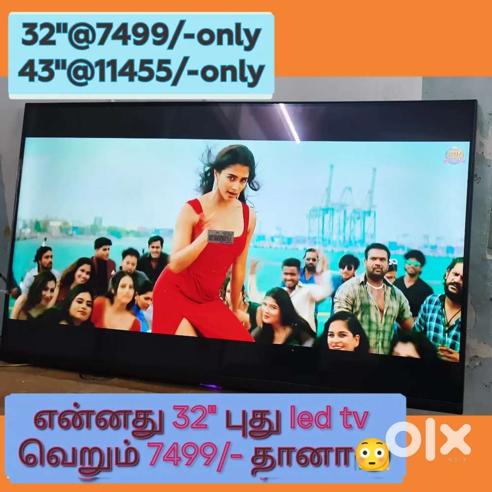 Discount sales  sony new 43 inch smart led tv just 11555