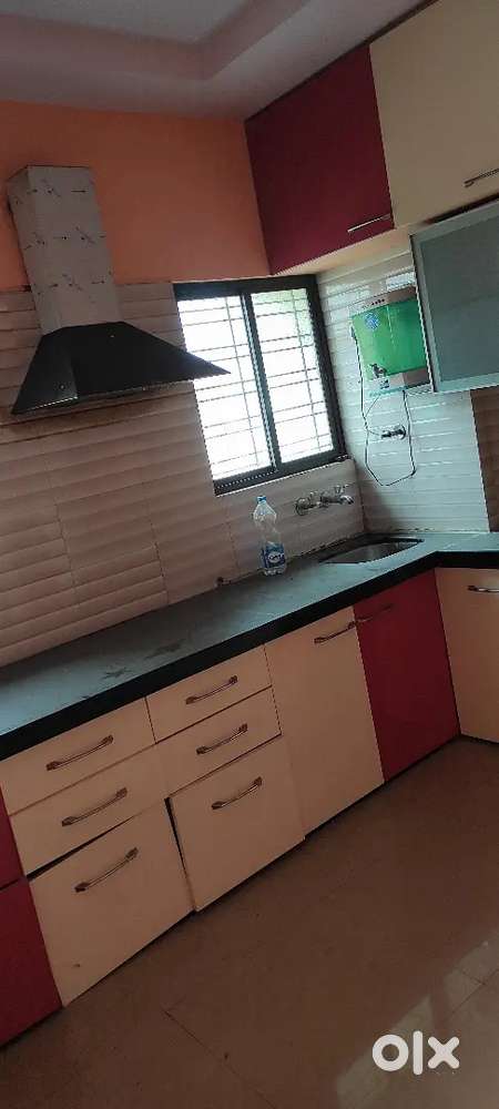 2bhk semi furnished flat manewada besa road near by all facility