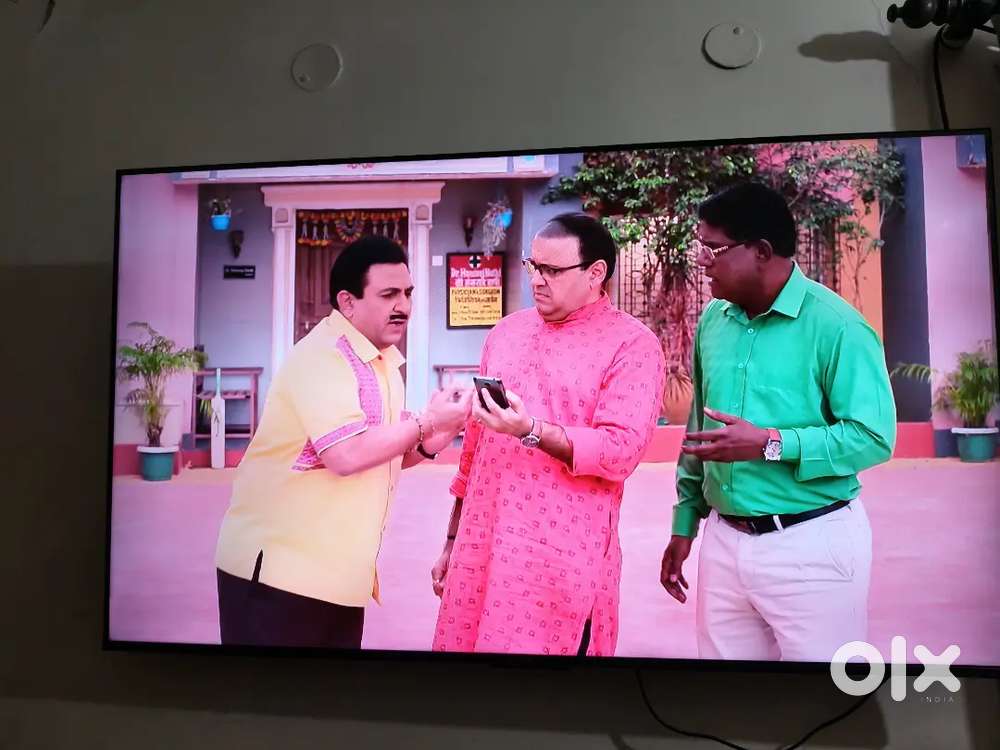 Tcl 55 inch bazel less display Qled 4k