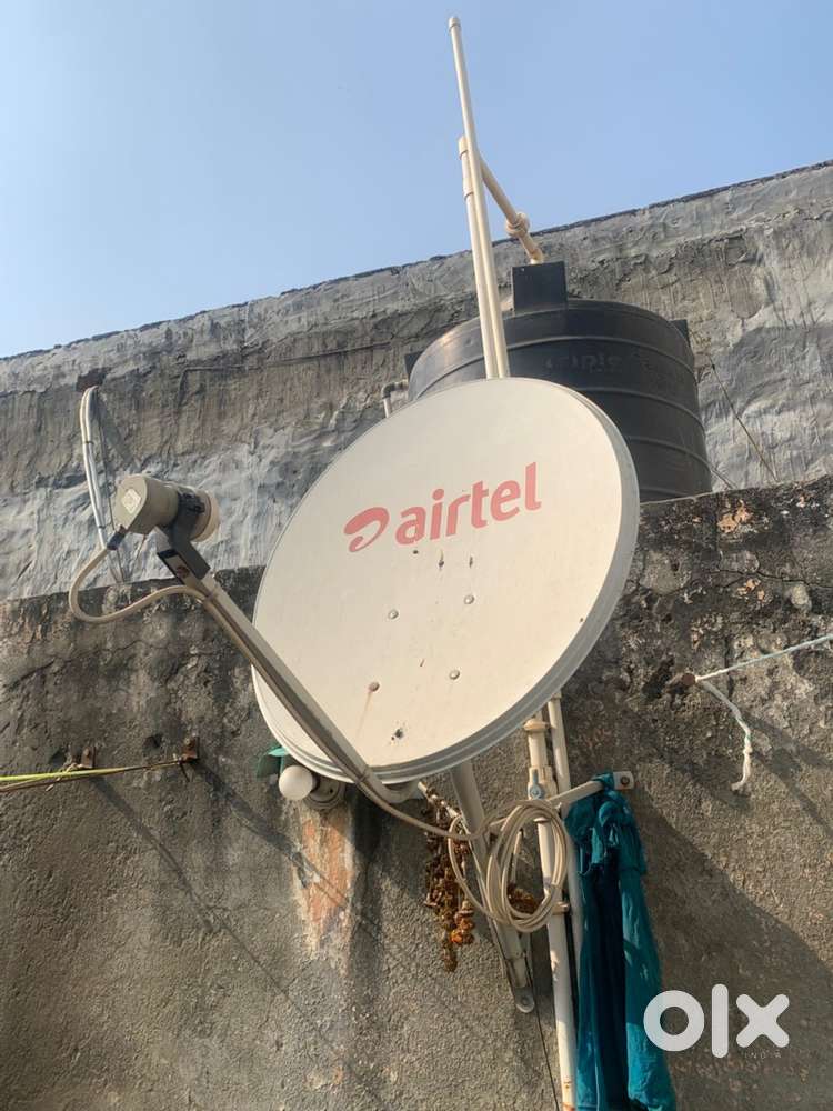 Airtel Black box with Dth - HD ( Free Remote )