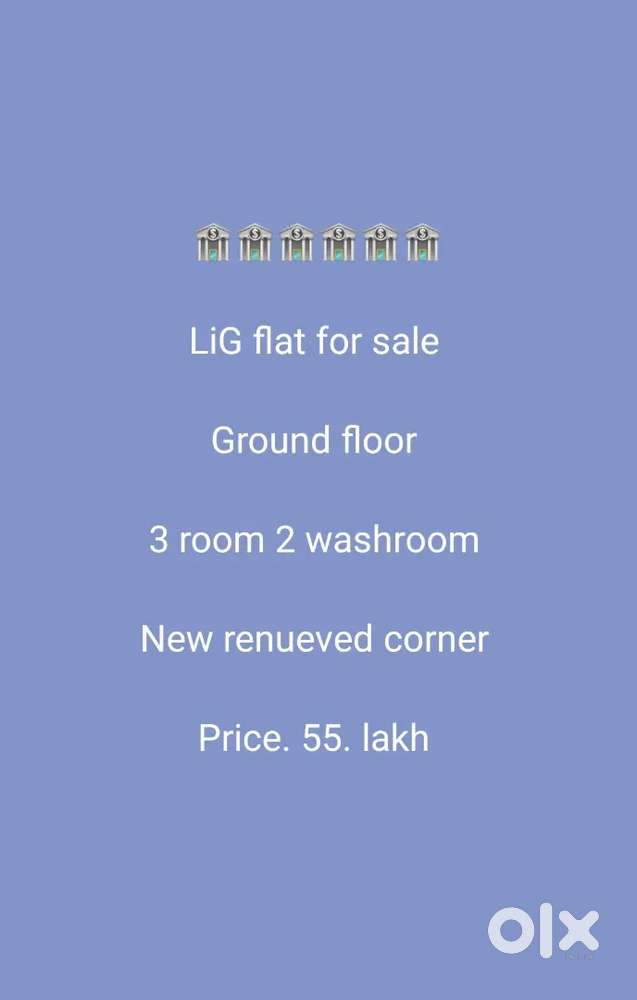 Ground floor LiG flat for sale sector 64 phase 10