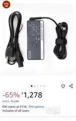 Lenovo laptop charger