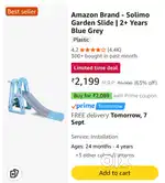 SOLiMO Baby slide