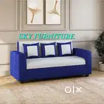 Premium quality blue and white color