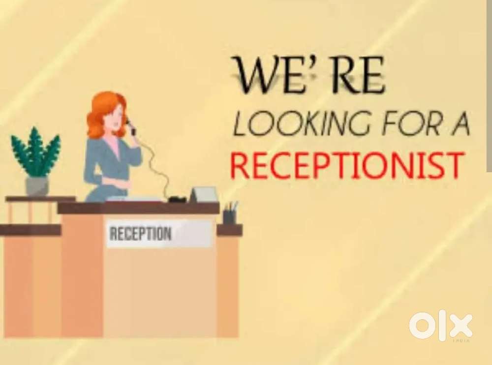 Receptionist female needed for Travels & Battery shop