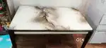 Marble Top Six Seater Dining Table