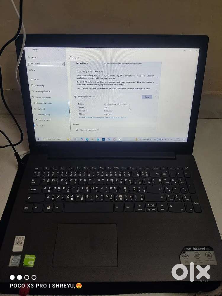 Lenovo laptop