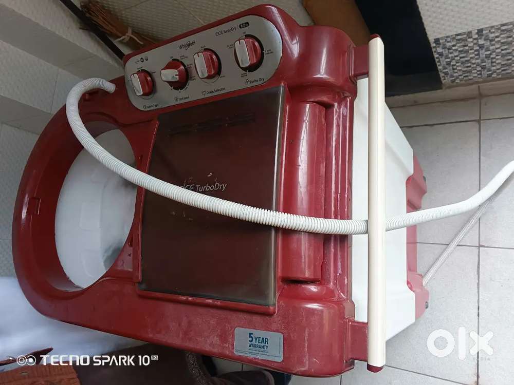 Whirlpool 8.0Kg Semi washing machine for sale