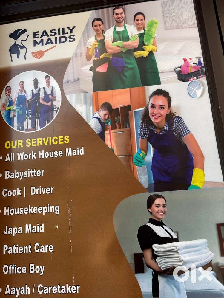 House maid ( ghar pr kaam krne wali women / girl /boys