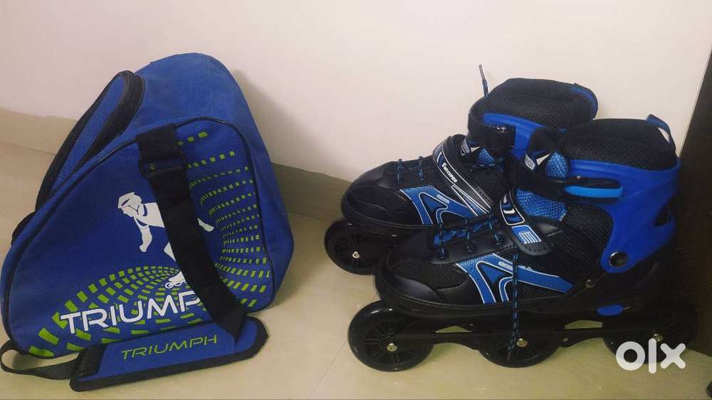 Swisspro Power G-MIQI adjustable three wheeler in-line skates (7+year)