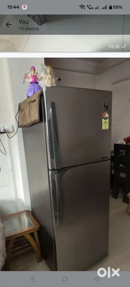 Samsung fridge 253 ltr double door